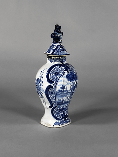 Vaso de porcelana Holandesa Delft - comprar online