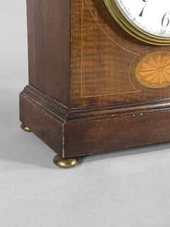 Reloj de apoyo Inglés en caoba con marqueterie Circa 1880 - Mayflower