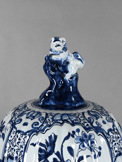 Vaso porcelana Holandesa Delft Siglo XIX - Mayflower