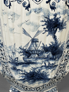 Potiche porcelana Holandesa Delft - comprar online