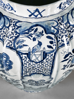 Vaso porcelana Holandesa Delft Siglo XIX - comprar online