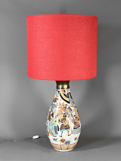 Lámpara de porcelana Japonesa Imari