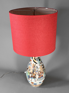 Lámpara de porcelana Japonesa Imari - comprar online