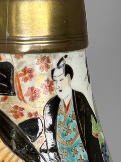 Lámpara de porcelana Japonesa Imari