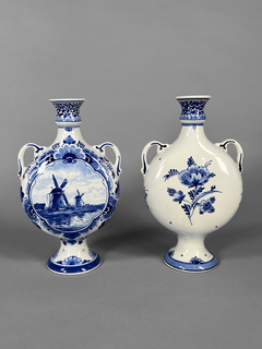Vasos en porcelana holandesa Delft - comprar online
