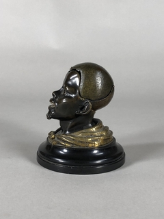 Tintero Francés bronce Siglo XVIII - comprar online