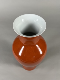 Vaso porcelana china color lacre - tienda online