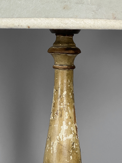 Imagen de Lámpara candelero Inglesa época Regency en madera