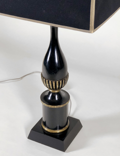 Lámpara Inglesa  madera ebonizada - comprar online