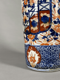 Paragüero en porcelana China Imari, fin Siglo XIX - Mayflower
