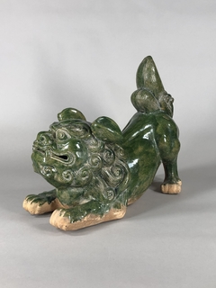 Perros Fau Chinos en terracota esmaltada Siglo XIX en internet