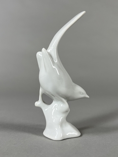 Figuras de aves en porcelana blanca Eslovaca - Mayflower