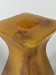Vaso de resina de diseño años 70 - tienda online