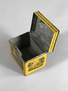 Imagen de Caja Tea Caddy Francesa en tole, Circa 1815