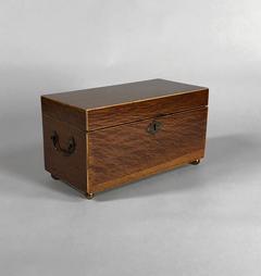 Caja Tea Caddy Inglesa en caoba Circa 1820. - comprar online
