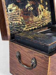 Caja Tea Caddy Inglesa en caoba Circa 1820. - comprar online