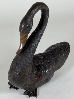 Esculturas chinas de cisnes en bronce - tienda online