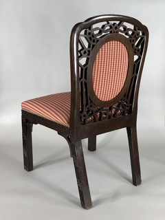 Silla Chinese Chippendale en caoba - Mayflower