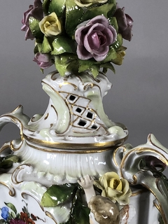 Ánforas Italianas en porcelana Circa 1810 - tienda online