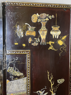 Biombo Oriental de 6 paneles, Siglo XVIII