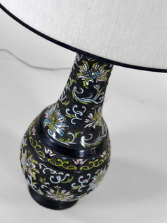 Lámpara Japonesa en bronce cloisonne - tienda online