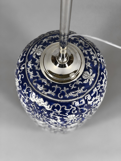 Lámparas porcelana oriental