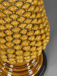 Lámparas Italianas en cerámica con base de ébano - comprar online