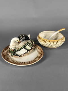 Sopera Italiana en cerámica contemporánea con presentoire - tienda online
