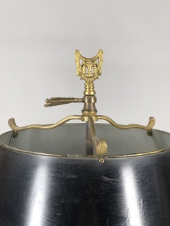 Lámpara bouillotte francesa época Napoleón III en bronce