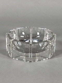 Cenicero cristal Sueco firmado De Martus