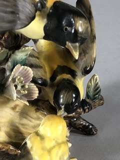 Imagen de Figura de aves en porcelana Japonesa