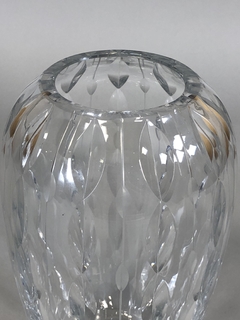 Florero  de cristal tallado - comprar online