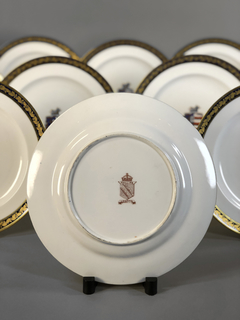 Platos armoriales porcelana Inglesa - tienda online