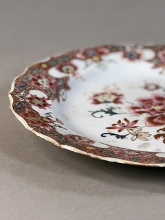 Plato porcelana  Compañía de Indias, Famille Rose - tienda online