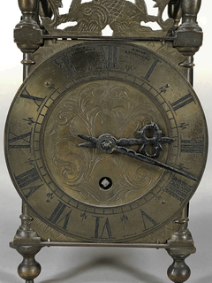Reloj Inglés bronce con campana - tienda online