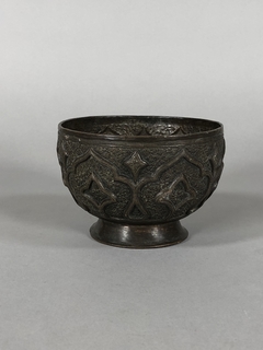 Bowl Indu bronce empavonado Siglo XVII