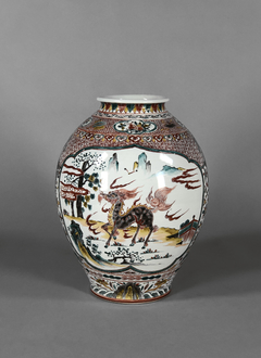 Vaso porcelana China Famille Rose - comprar online