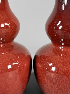 Vasos en Porcelana Sang de Boeuf doble godet en internet