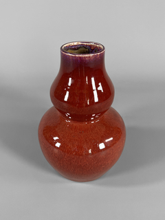 Vasos en Porcelana Sang de Boeuf doble godet - Mayflower