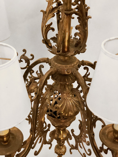Araña Inglesa Victoriana en bronce - Mayflower