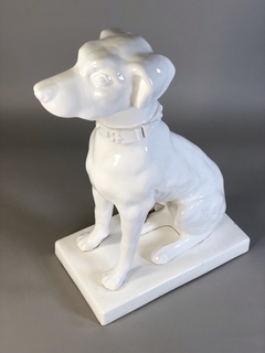 Imagen de Perro en cerámica esmaltada
