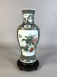 Vaso porcelana China Famille Verte
