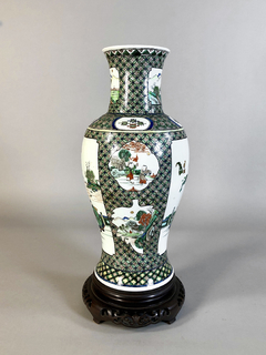 Vaso porcelana China Famille Verte - comprar online
