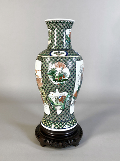 Vaso porcelana China Famille Verte - Mayflower