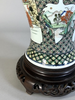 Vaso porcelana China Famille Verte - tienda online