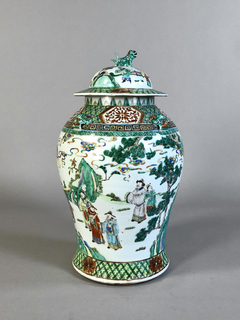 Potiche Porcelana China Famille Verte - comprar online