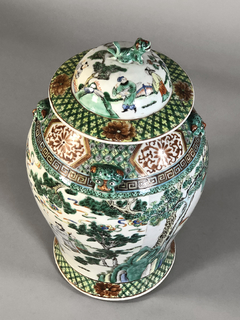 Potiche Porcelana China Famille Verte - Mayflower