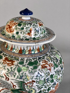 Potiche porcelana China Famille Verte - Mayflower