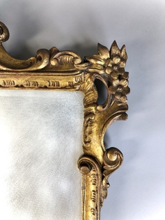 Espejo Francés madera tallada y dorada en internet