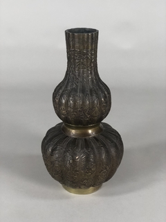 Vasos chinos doble godet en bronce Siglo XIX - tienda online
